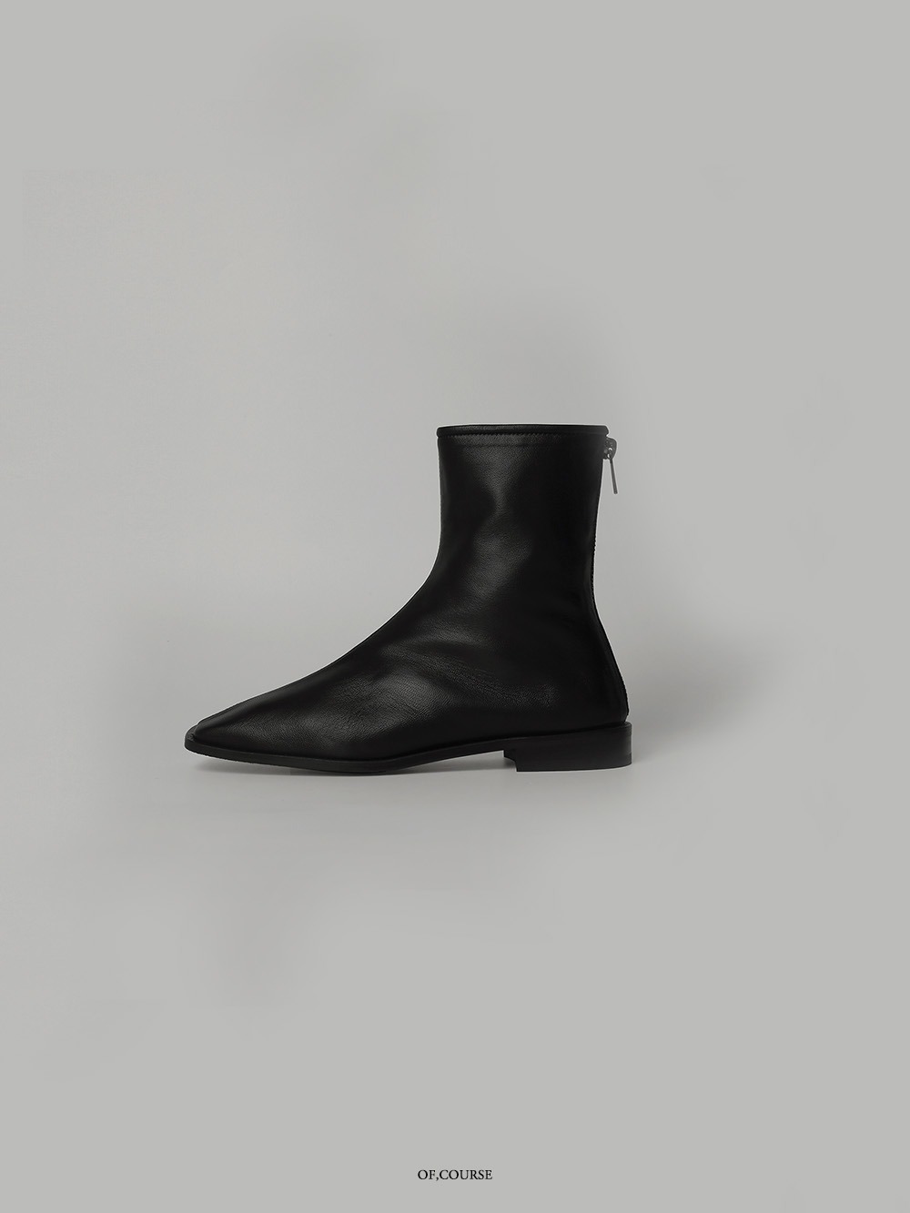 Flat Ankle Boots (black)