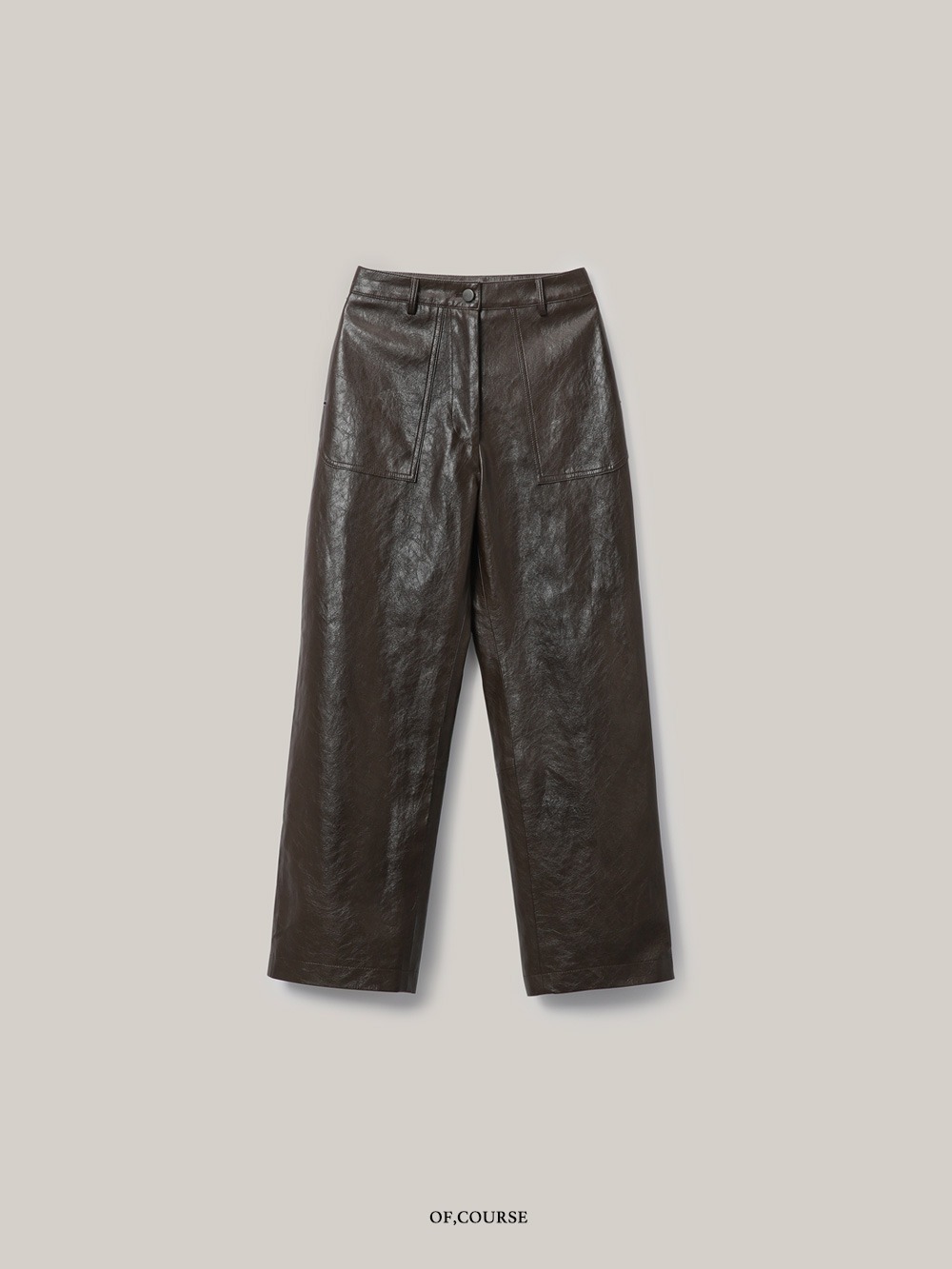 Fatigue Leather Pants (brown)