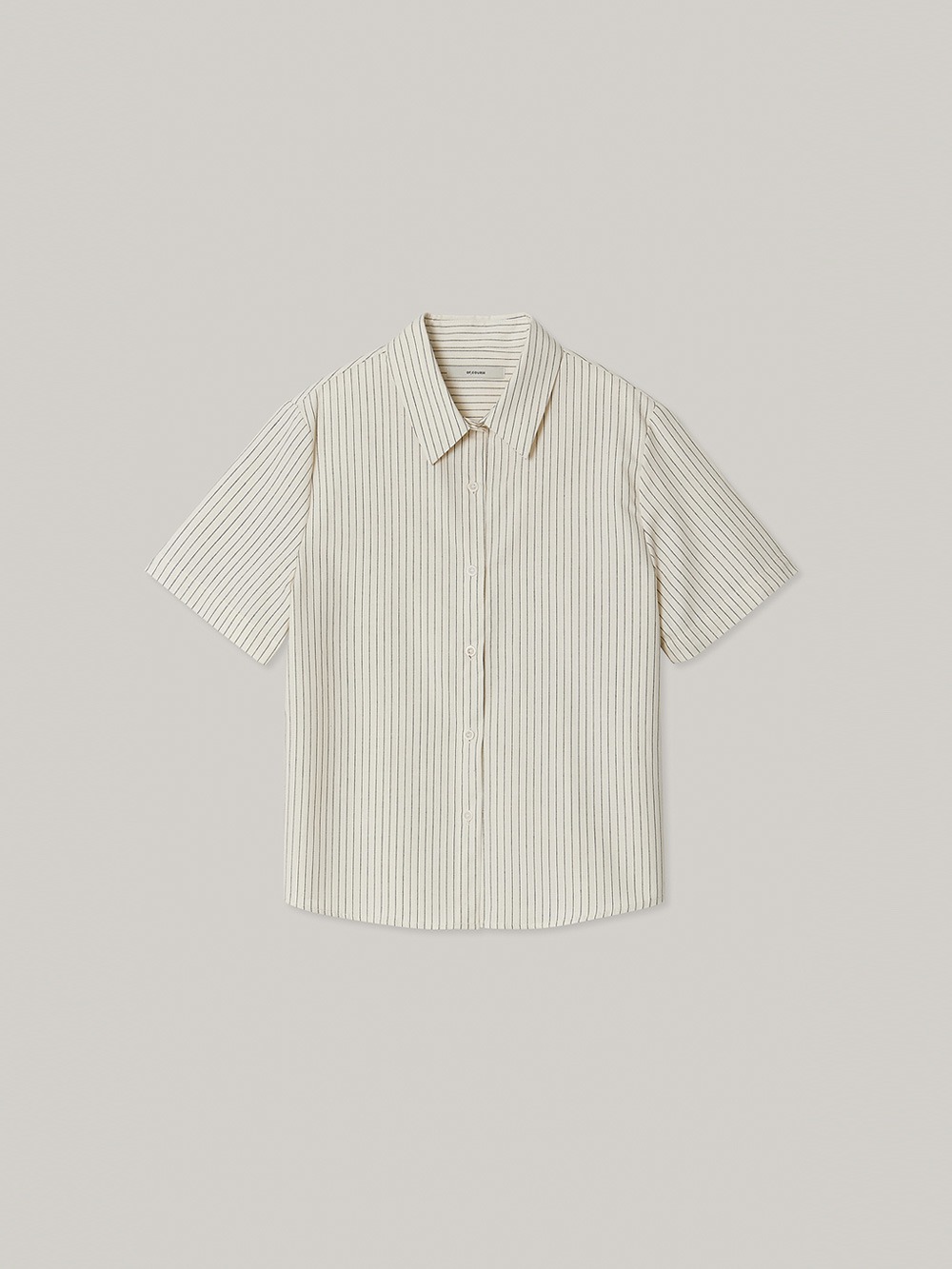 Pin Stripe Shirt (cream)