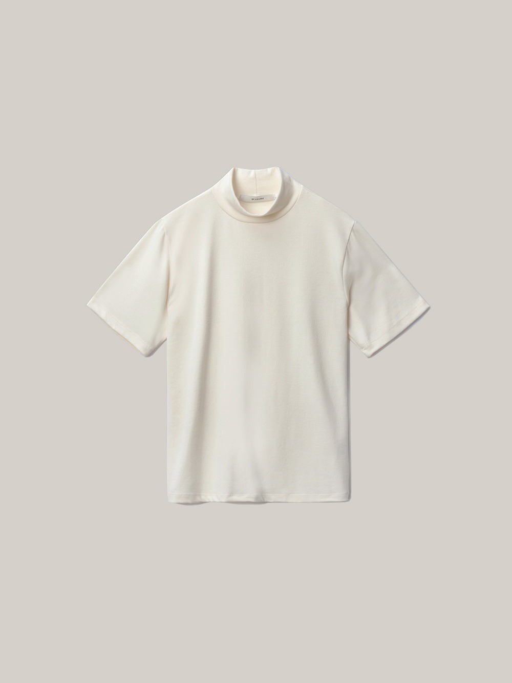 Half Neck T-shirt (cream)