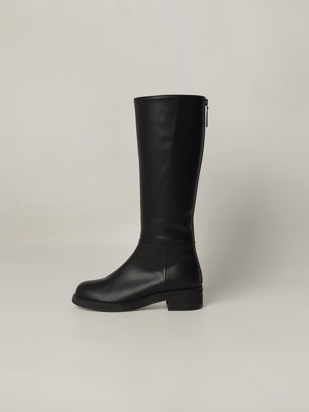 Plain Long Boots (black)
