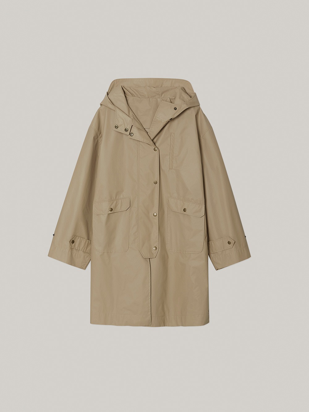 [B-GRADE] Trench Raincoat (beige)